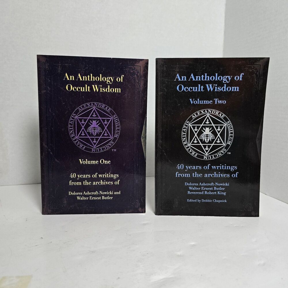 An Anthology of Occult Wisdom Volumes One & Two by Ashcroft-Nowicki & Butler HTF - Picture 3 of 16